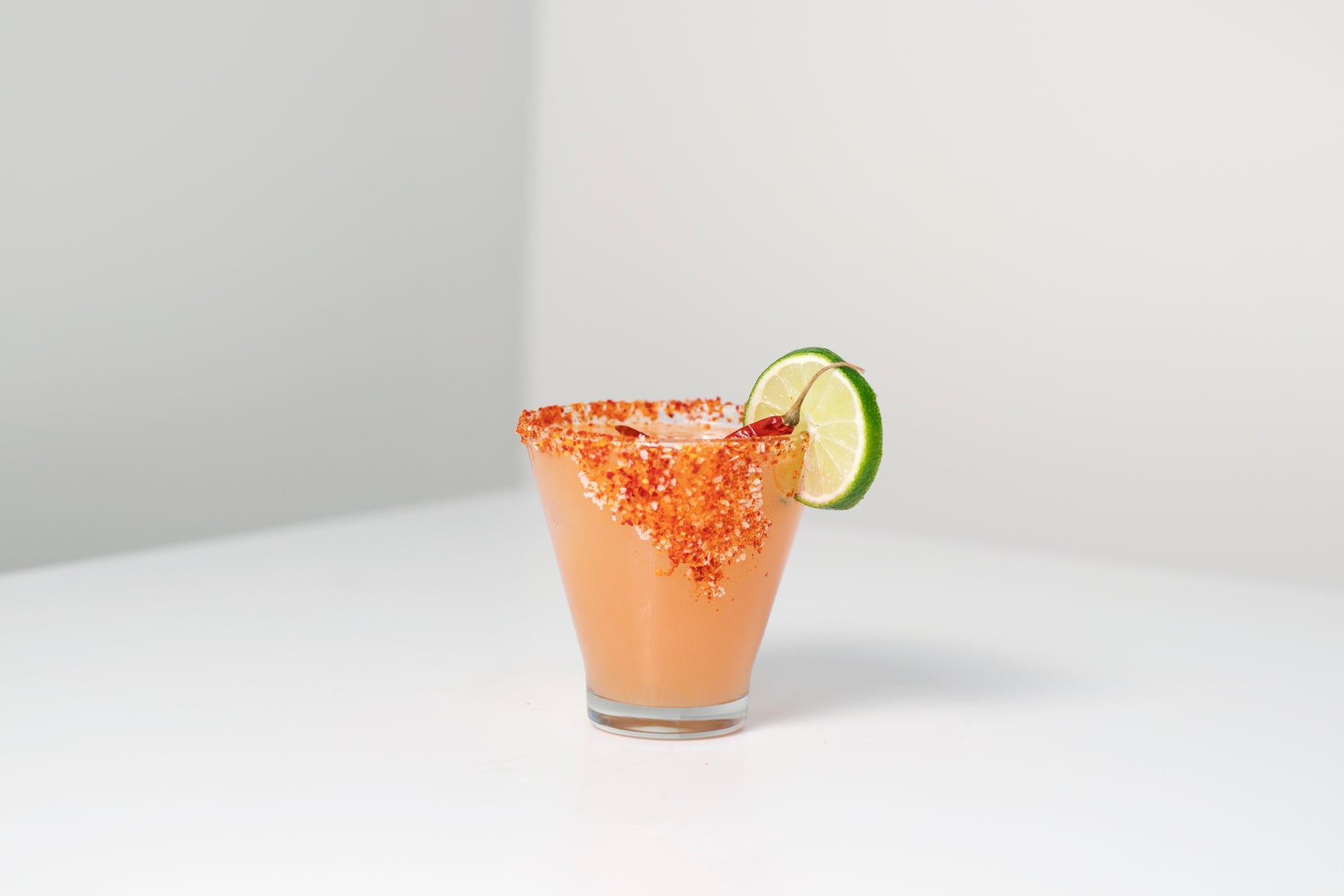 Grapefruit Smoked Salt and Chile Syrup