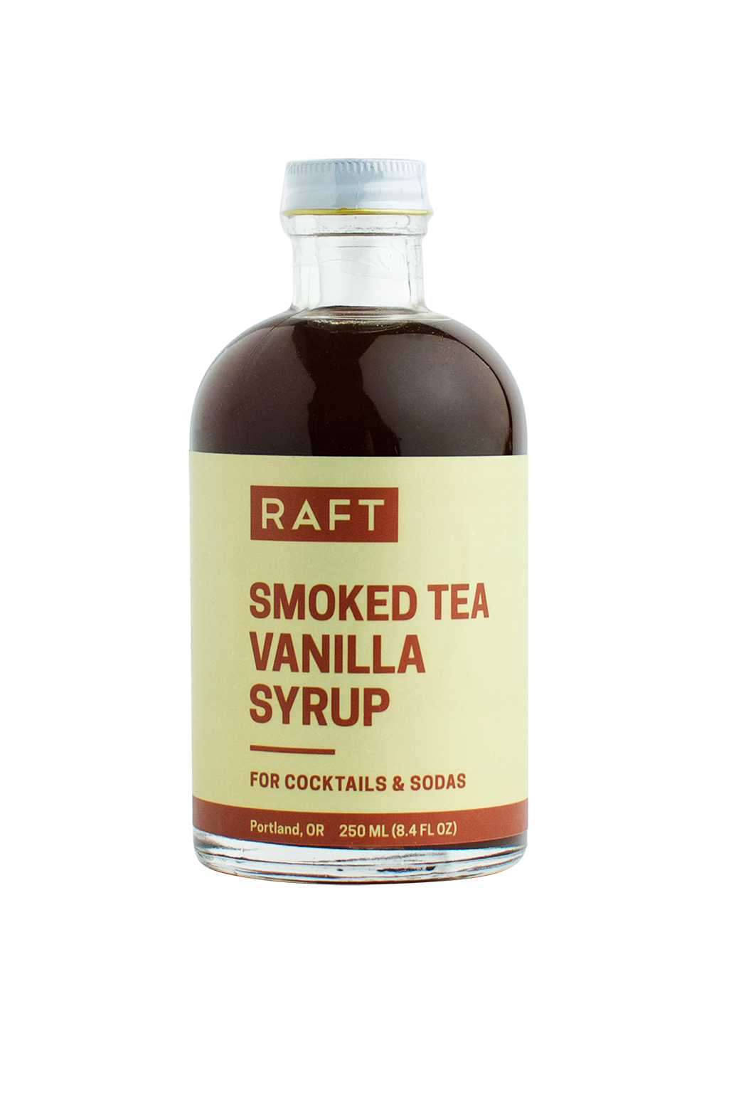 RAFT Smoked Tea Vanilla Syrup - Improper Goods, LLC