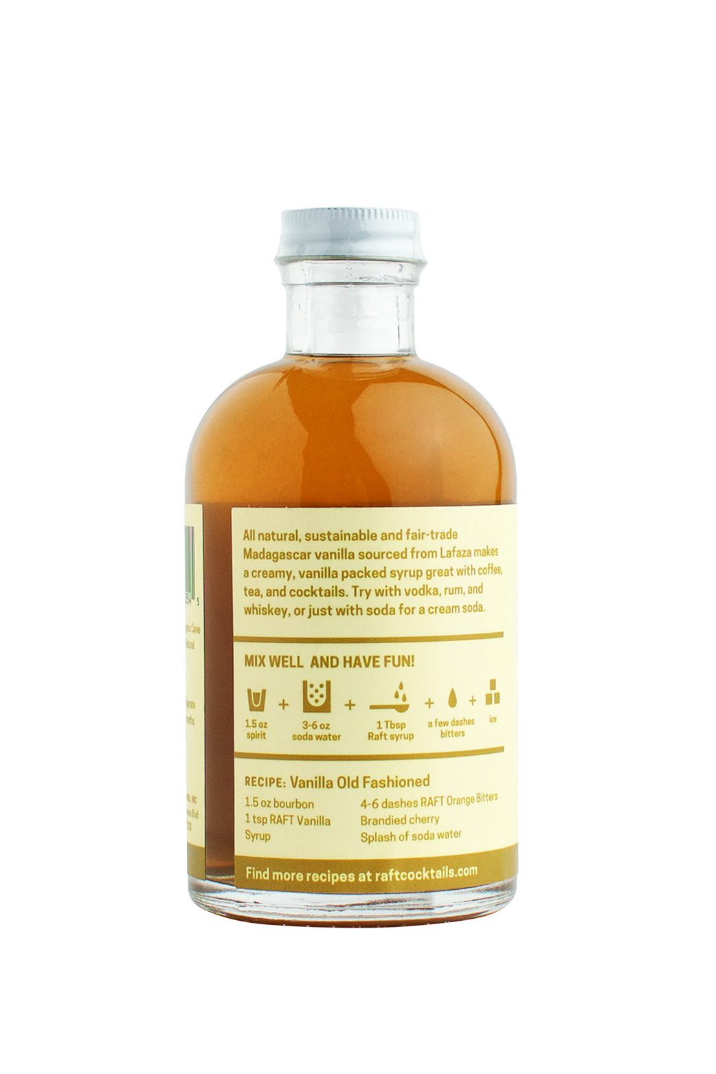 RAFT Vanilla Syrup - Improper Goods, LLC